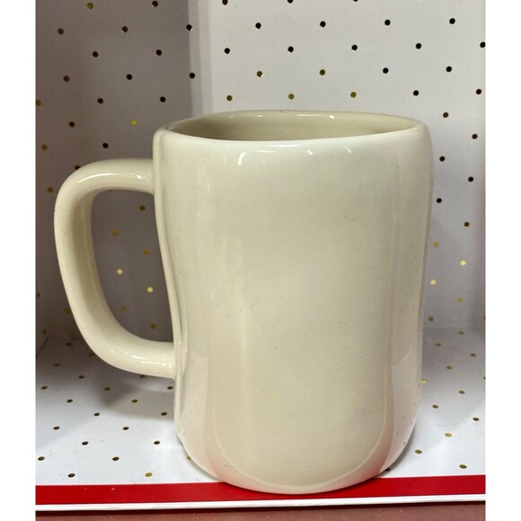 Rae Dunn Artisan Collection HANGRY White Coffee Mug Cup by Magenta 2020 - Picture 2 of 7